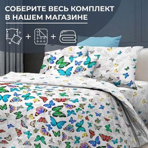 Пододеяльник 2-спальный с вырезом "ромб", бязь ГОСТ (Бергамо)