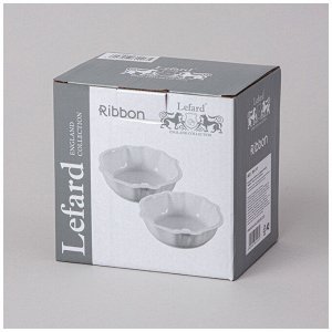 Набор НАБОР САЛАТНИКОВ LEFARD "RIBBON" 2 ШТ. 12/11,5*4 СМ 150 МЛ (КОР=12ШТ.) 
Материал: Фарфор
ТМ LEFARD коллекция "RIBBON" – романтичная, белоснежная, с нежным рельефом по краю в виде изящного канта