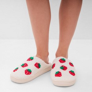 Тапочки женские закрытые LoveLife, белые
