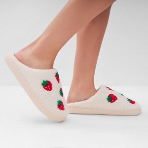 Тапочки женские закрытые LoveLife, белые