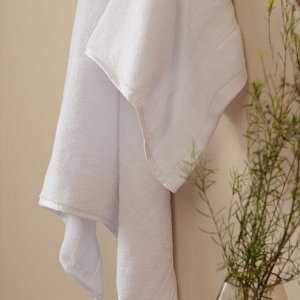 Полотенце махровое SL HOME: Classic «Блан де Блан», 90x150 см, 100% хлопок, белое