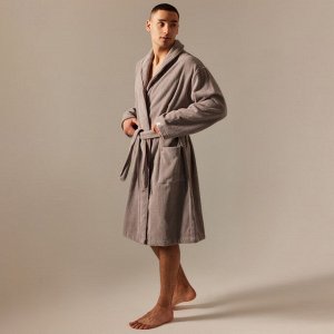Халат махровый мужской SL HOE: Basic "Софт Мист", 100% хлопок, 420 г/м2