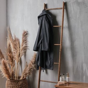 Халат махровый мужской L HOME: Basic "Гри Сандре", 100% хлопок, 420 г/м2