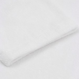 Халат махровый с капюшоном мужской L HOME: Basic "Блан де Блан", 100% хлопок, 420 г/м2 98