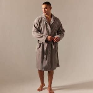 Халат махровый мужской SL HOE: Basic "Софт Мист", 100% хлопок, 420 г/м2