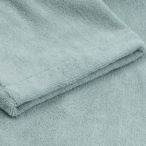 Халат махровый с капюшоном женский SL HOME: Basic "Аззура", 100% хл, 420 г/м2