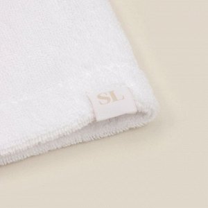 Халат махровый с капюшоном мужской L HOME: Basic "Блан де Блан", 100% хлопок, 420 г/м2 98