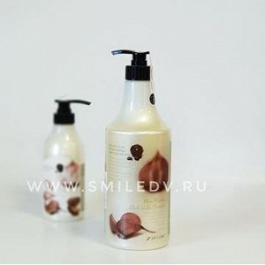 3W CLINIC Black Garlic Shampoo Шампунь для волос "Черный чеснок", 500мл
