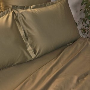 Пододеяльник 220ТС SL Home "Олива" 150*220 см , сатин, 100% хлопок
