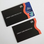 Чехол для защиты банковской карты RFID, чехол блокиратор, 1 шт