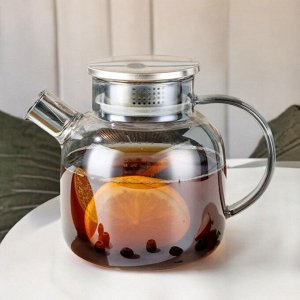 Заварочный чайник стеклянный, 1000 мл.