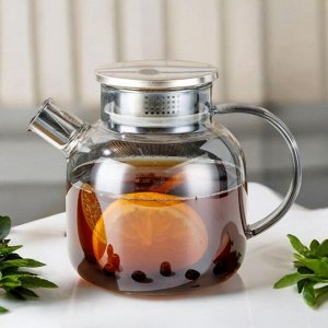 Заварочный чайник стеклянный, 1000 мл.