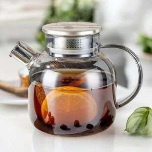 Заварочный чайник стеклянный, 1000 мл.