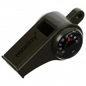 Компас-свисток Maclay, 6.5x3 см
