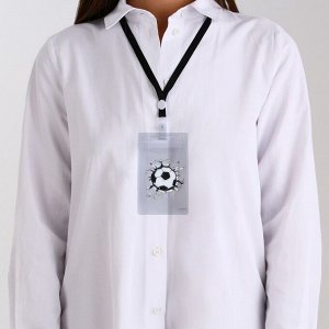 Чехол для бейджа, 6,5 х 10,4 см
