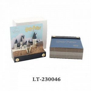 Noname 3D Блок бумаги для заметок Замок Хогвартс (Гарри Поттер), 103 листа 90*90 мм