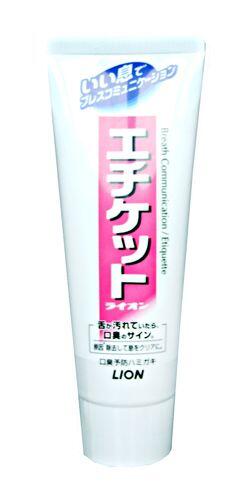 - Lion -   -  Etiquette -  Зубная паста освежающего действия для профилактики неприятного запаха 130гр. (в тубе) 1/60