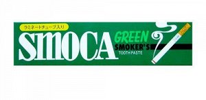 - Smoca -  Green - Зубная паста для курильщиков со вкусом мяты и эвкалипта 120г 1/120
