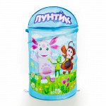 Корзина для игрушек &quot;Играем вместе&quot; Лунтик , 43*60 см.