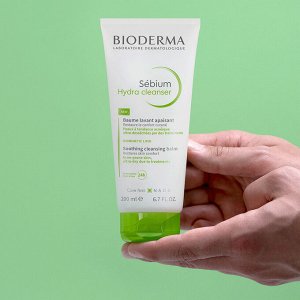 Биодерма Успокаивающий очищающий бальзам Hydra, 200 мл (Bioderma, Sebium)