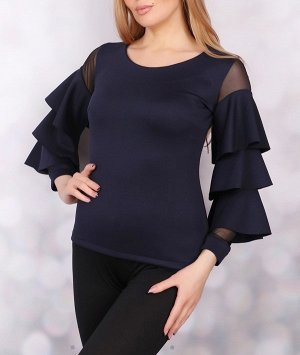 Блузка Стильная блузка. Отличный выбор для женского гардероба. Рисунок гипюровых элементов в ассортименте
