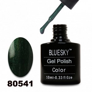 Гель лак Bluesky 80541-Темно-изумрудный с микроблеском