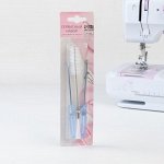 Сервисный набор для швейных машин, 3 предмета: отвёртка 2 шт., щётка