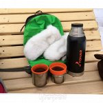 Термос HS.TM-039 1000ML черный (2 крышки-кружки) TONAR