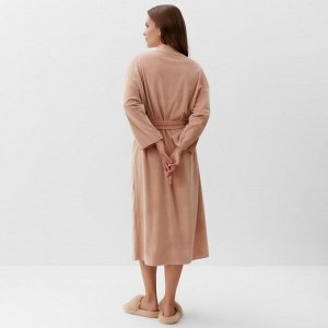 Халат женский KAFTAN Plushy, бежевый