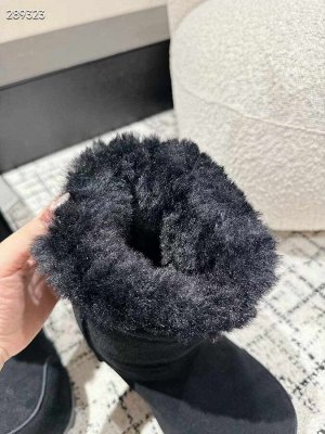 Сапоги женские замшевые зимние
