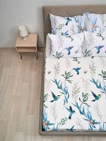Простыня Бязь на резинке КОЛИБРИ 160*200*25