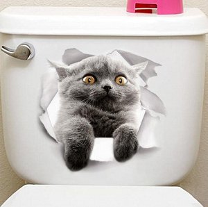 Интерьерная наклейка "Милашка котик"