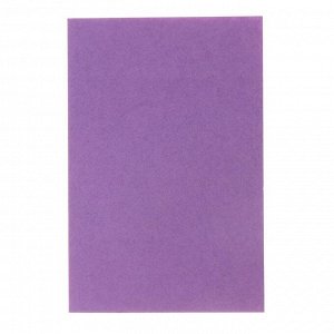Блок с липким краем LeonВergo 51x76 мм, 100 листов, 75 г/м2, неоновый, фиолетовый