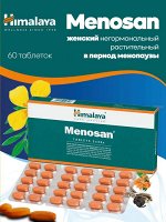 HIMALAYA Menosan Меносан для улучшения состояния в период менопаузы и климаксе 60таб