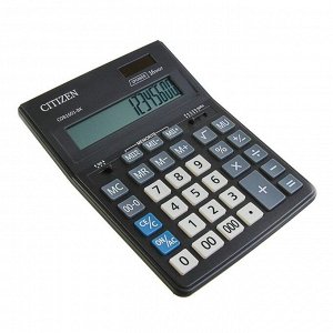 Калькулятор настольный 16-разрядный CDB1601BK 157х200х35 мм, двойное питание, чёрный