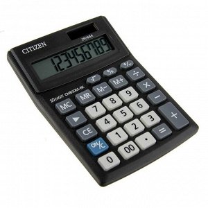 Калькулятор настольный, 10-разрядный, Correct SD-210, двойное питание (CMB1001BK)