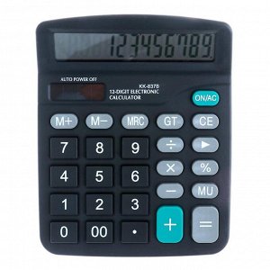 Калькулятор настольный, 12-разрядный, 302, двойное питание