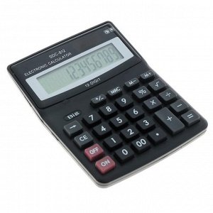Калькулятор настольный, 12-разрядный, SDC-812V