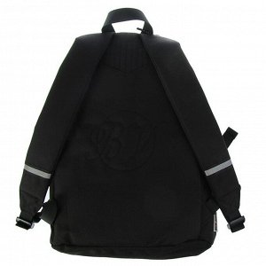 Рюкзак молодёжный Bruno Visconti 40 х 30 х 17 см, Classic, чёрный