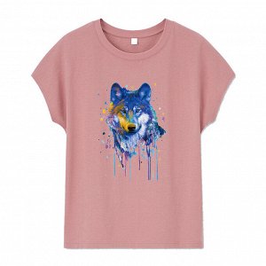 Термонаклейка для одежды "Волк", 16.4*23  см