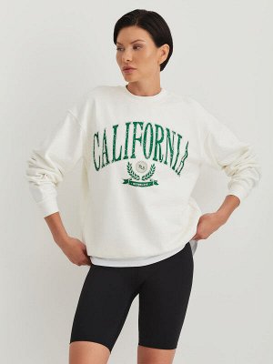 Свитшот CALIFORNIA свободного силуэта