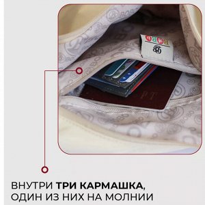 Сумка Женская сумка бренда &quot;Bobo&quot;.
Внутри: карман на молнии + 2 кармана б/молнии
С обратной стороны: карман на молнии
С лицевой стороны: доп. отделения на молнии
Материал: полиэстер, парашют