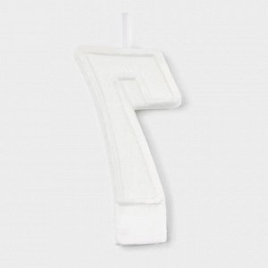 Свеча цифра для торта «7», 3,7 х 7,2 см
