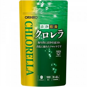 ORIHIRO Хлорелла 1000 таблеток