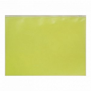 Папка-конверт на гибкой молнии Zip A4 Erich Krause Fizzy Neon, вместимость 100 листов, тиснение - orange peel, микс
