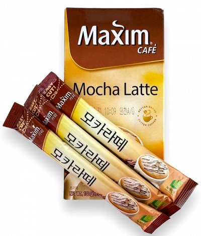 Maxim Café Растворимый кофе 3 в 1 Мокко Латте Maxim Café Mocha Latte