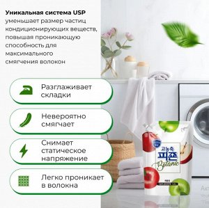 Кондиционер для белья Pigeon Botanic Apple Bomb с ароматом свежего яблока 1600 мл, мягкая упаковка