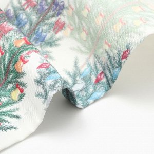 Скатерть новогодняя «Этель Сказочный лес» 149x220 см, 100% хлопок, саржа 190 г/м²