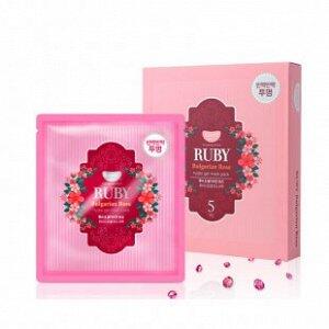 Koelf Ruby & Bulgarian Rose mask  маска для лица с экстрактом болгарской розы