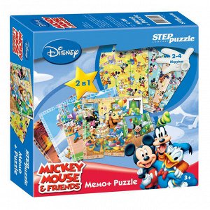 Игра "Микки Маус" Мемо-Puzzle